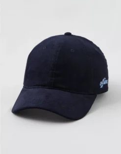 OFFLINE By Aerie Corduroy Baseball Hat Royal Navy