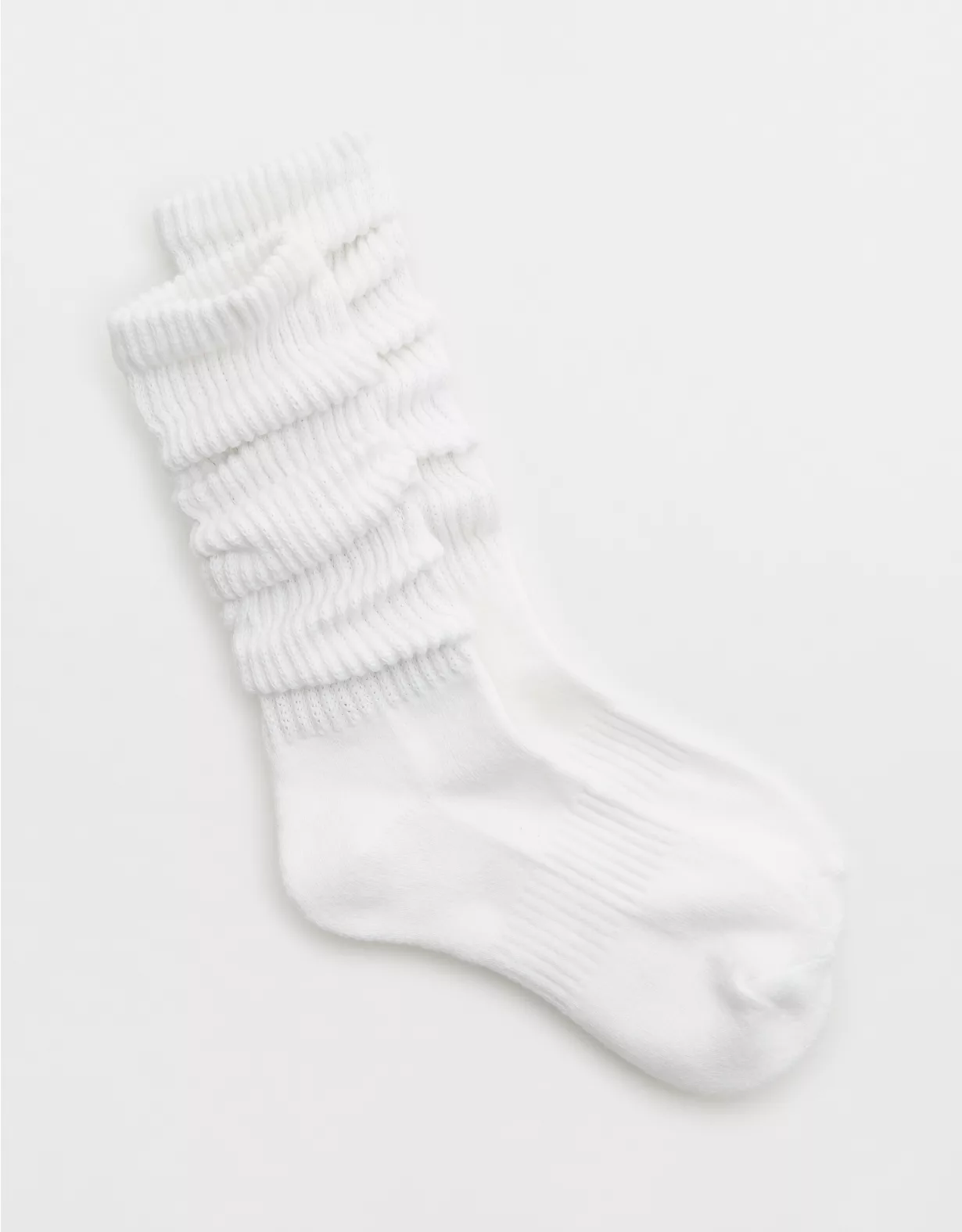 OFFLINE By Aerie Scrunch Socks White - Image 2