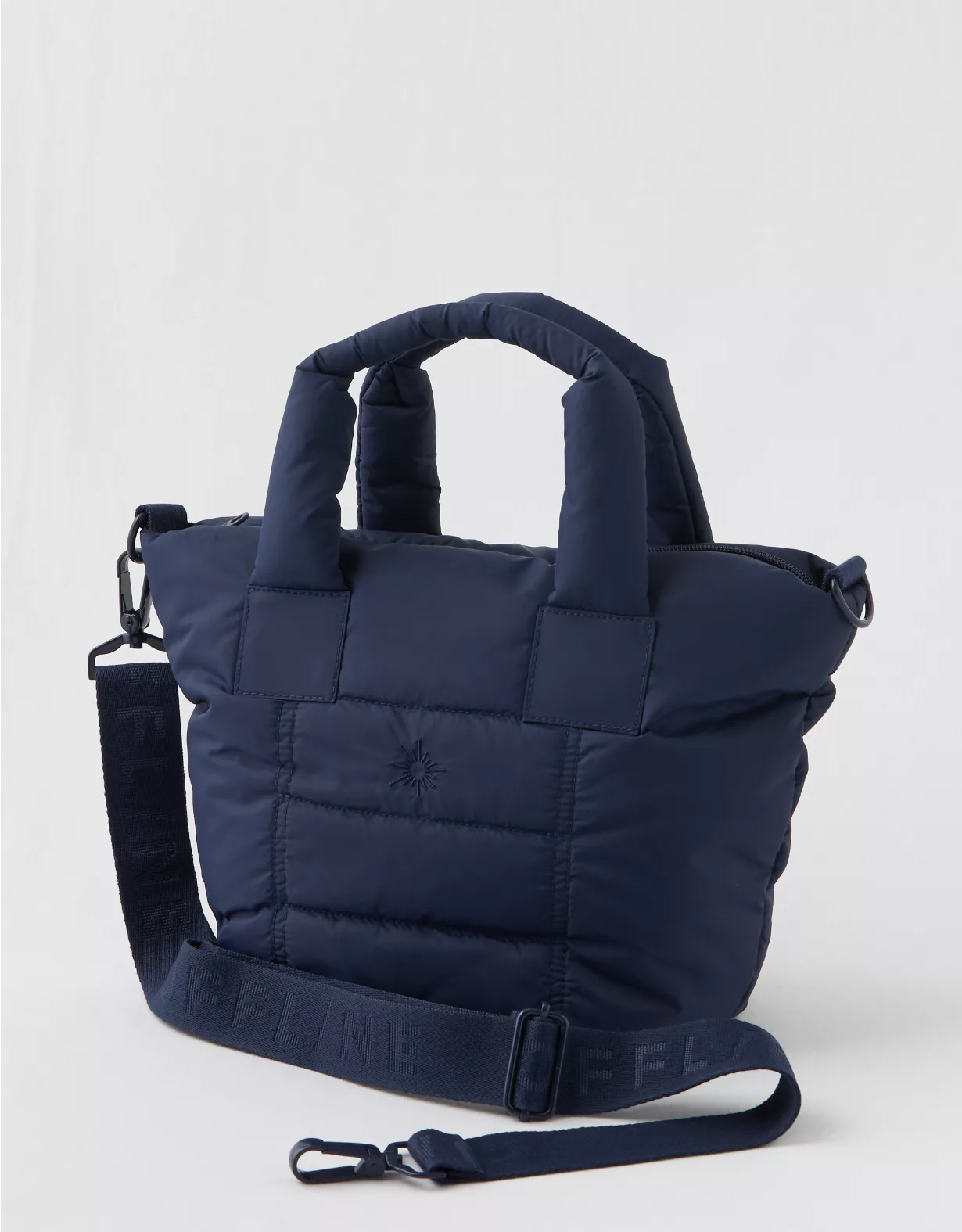 OFFLINE By Aerie Puff Love Mini Tote Royal Navy - Image 2
