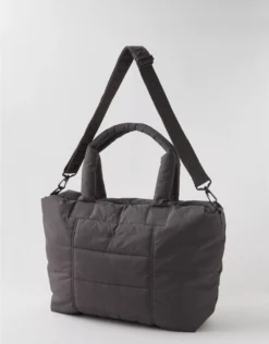 OFFLINE By Aerie Puff Love Tote Bag Smoked Gray