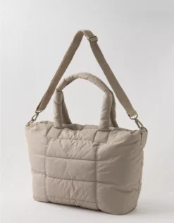 OFFLINE By Aerie Puff Love Tote Bag Stone Harbor