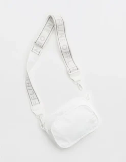 OFFLINE By Aerie Makin' Moves Crossbody Bag White