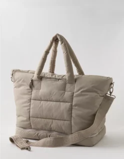 OFFLINE By Aerie Puff Love Weekender Bag Stone Harbor