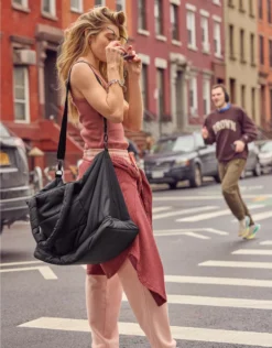 OFFLINE By Aerie Puff Love Weekender Bag True Black