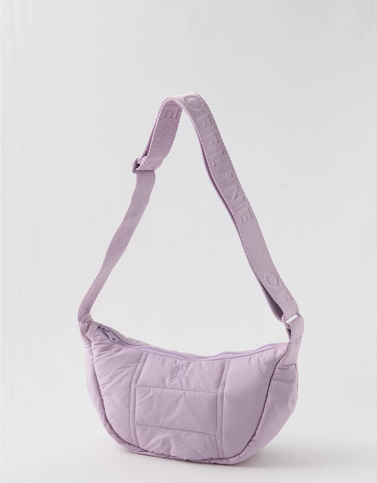 OFFLINE By Aerie Puff Love Mini Crescent Bag Orchid