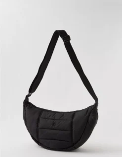 OFFLINE By Aerie Puff Love Crescent Bag True Black
