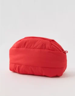 OFFLINE By Aerie Puff Love Pouch Bright Red