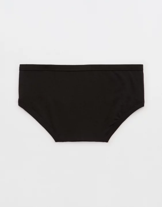 Aerie Superchill Original Cotton Boybrief Underwear True Black - Image 4