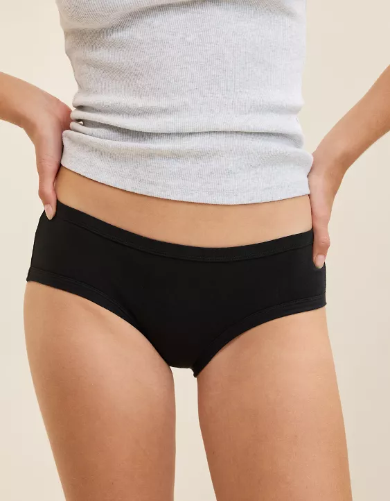 Aerie Superchill Original Cotton Boybrief Underwear True Black - Image 2