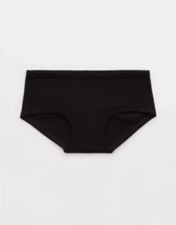 Aerie Superchill Cotton Rib Boybrief Underwear True Black