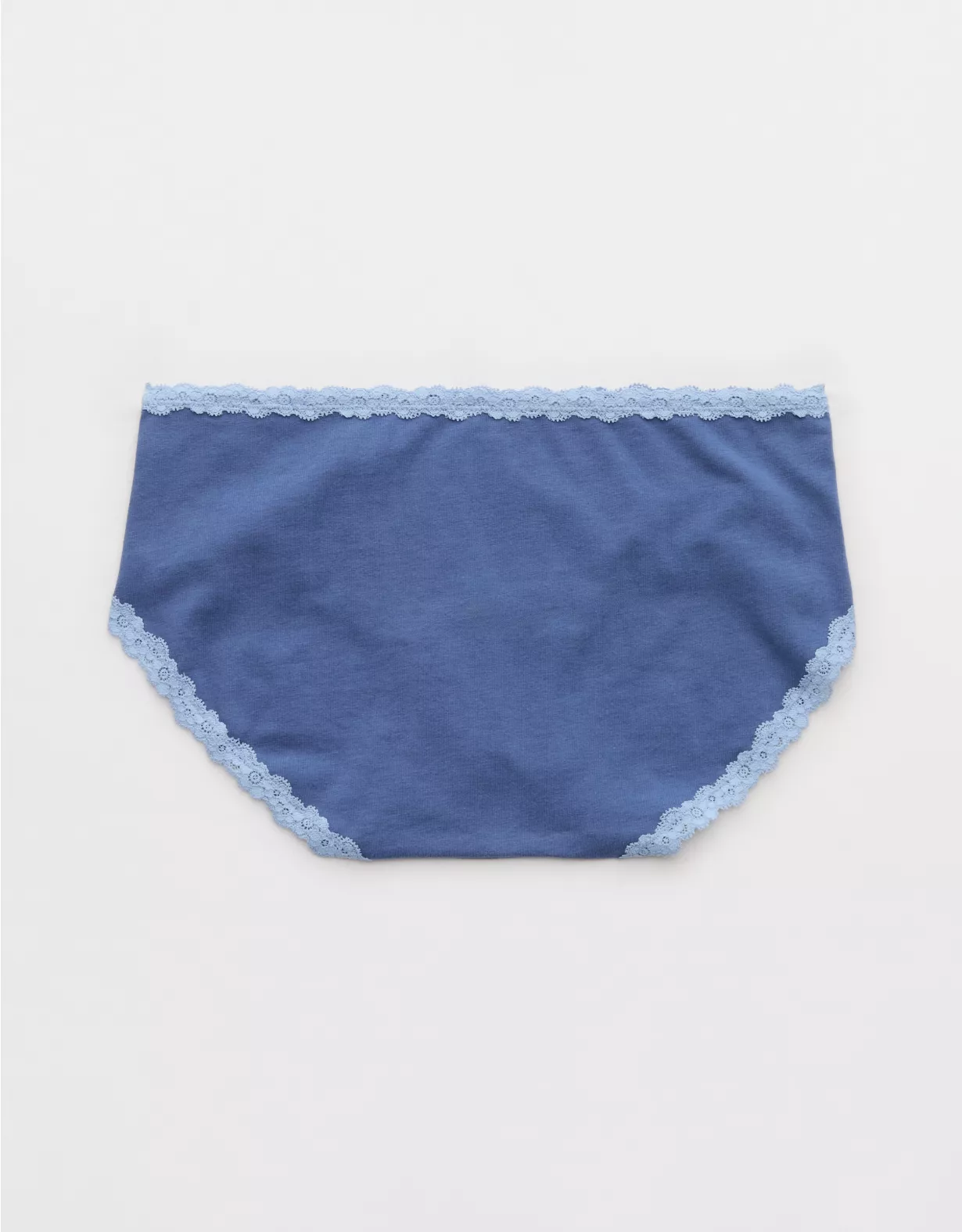 Aerie Superchill Cotton Lace Boybrief Underwear Marbled Blue - Image 2