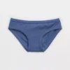 Aerie Superchill Cotton Bikini Underwear Marbled Blue
