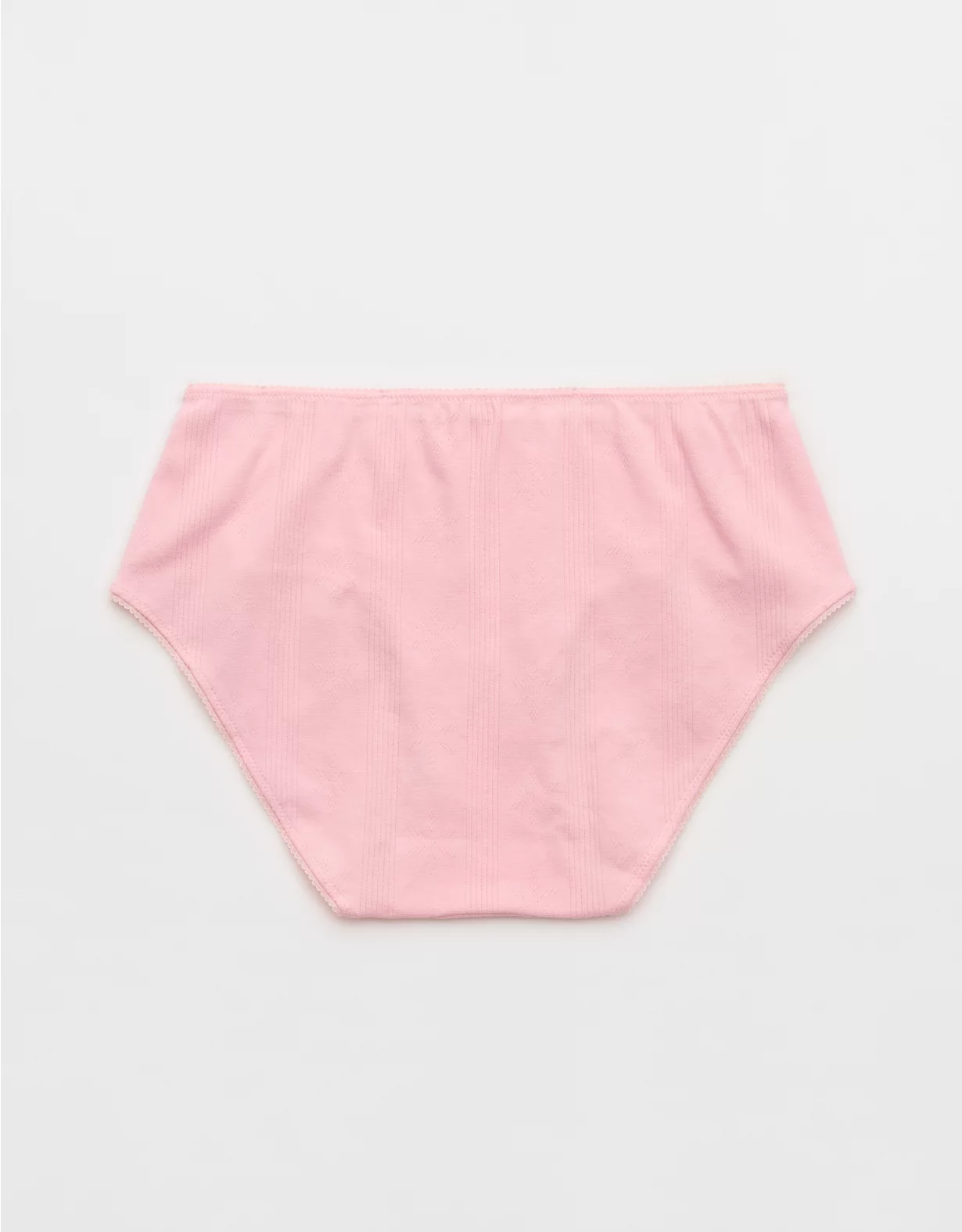 Aerie Superchill Pointelle Boybrief Underwear Club Pink - Image 2