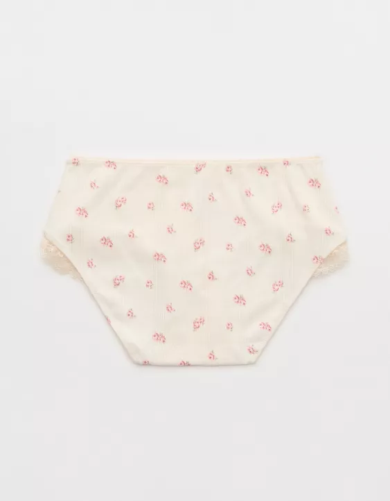 Aerie Superchill Pointelle Boybrief Underwear Natural - Image 4