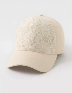 Aerie Lace Baseball Hat Sandbar