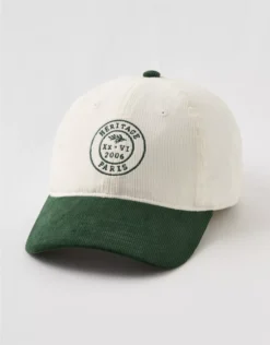 Aerie Corduroy Baseball Hat Soft Muslin