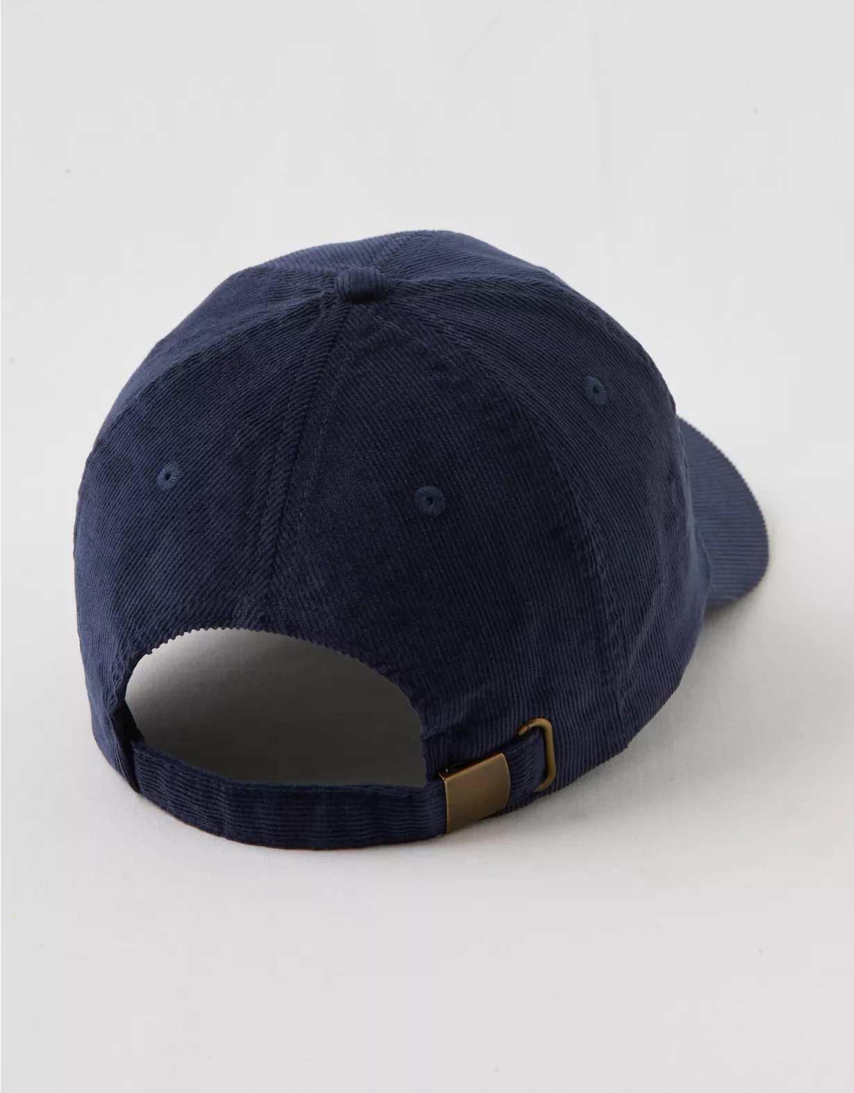 Aerie Polychrome Corduroy Baseball Hat Navy - Image 2