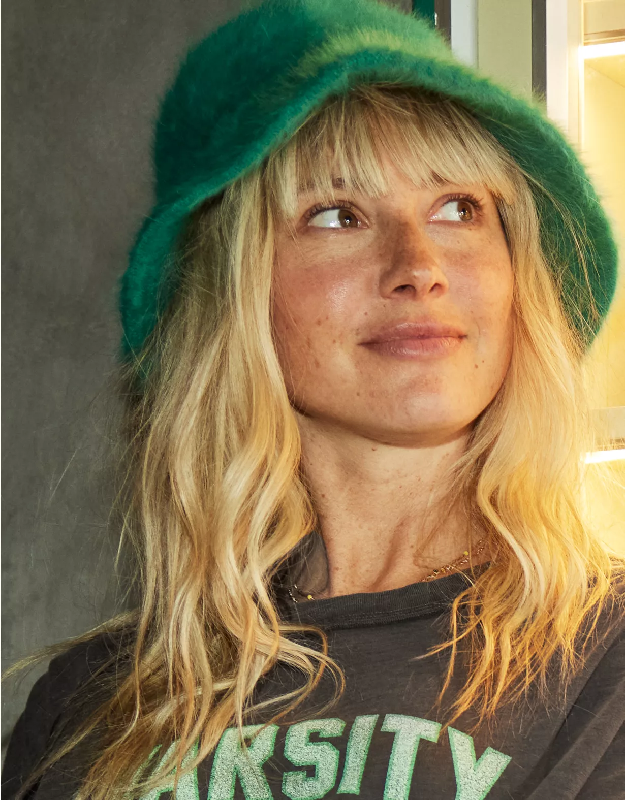 Aerie Fuzzy Bucket Hat