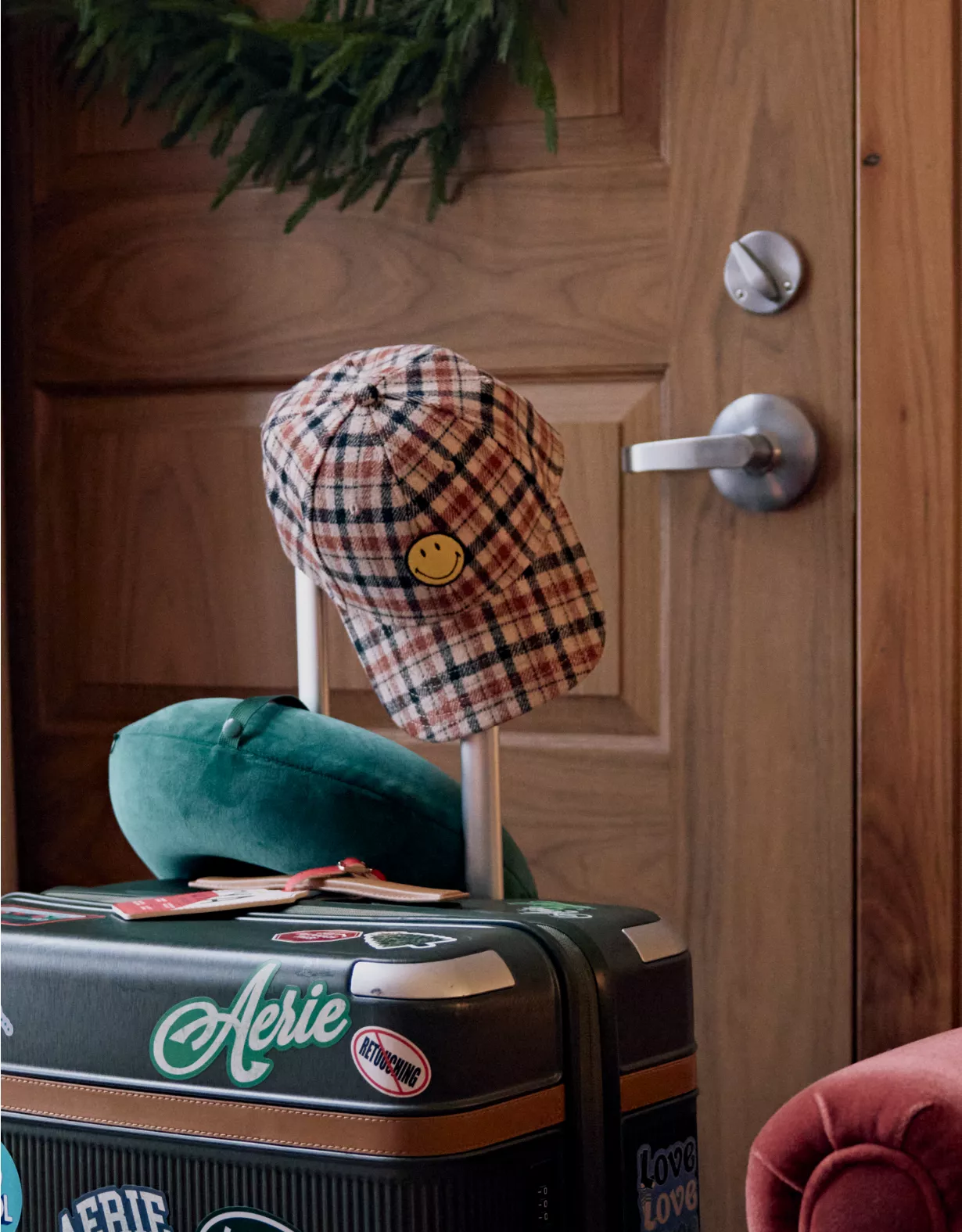 Aerie Smiley® Wool Blend Baseball Hat