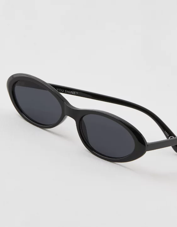 Aerie Getaway Sunglasses Black - Image 2