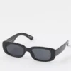 Aerie Mini Dare To Square Sunglasses Black