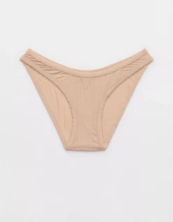 Aerie Superchill Modal Rib Bikini Underwear Sands