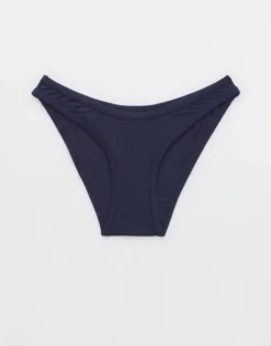 Aerie Superchill Modal Rib Bikini Underwear Navy