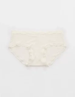 Aerie Superchill Modal Lace Boybrief Underwear Soft Muslin