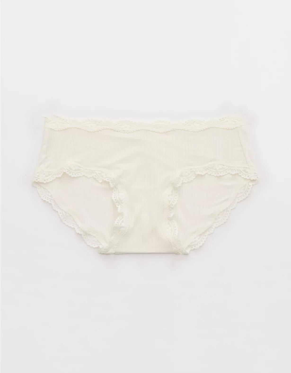 Aerie Superchill Modal Lace Boybrief Underwear Soft Muslin