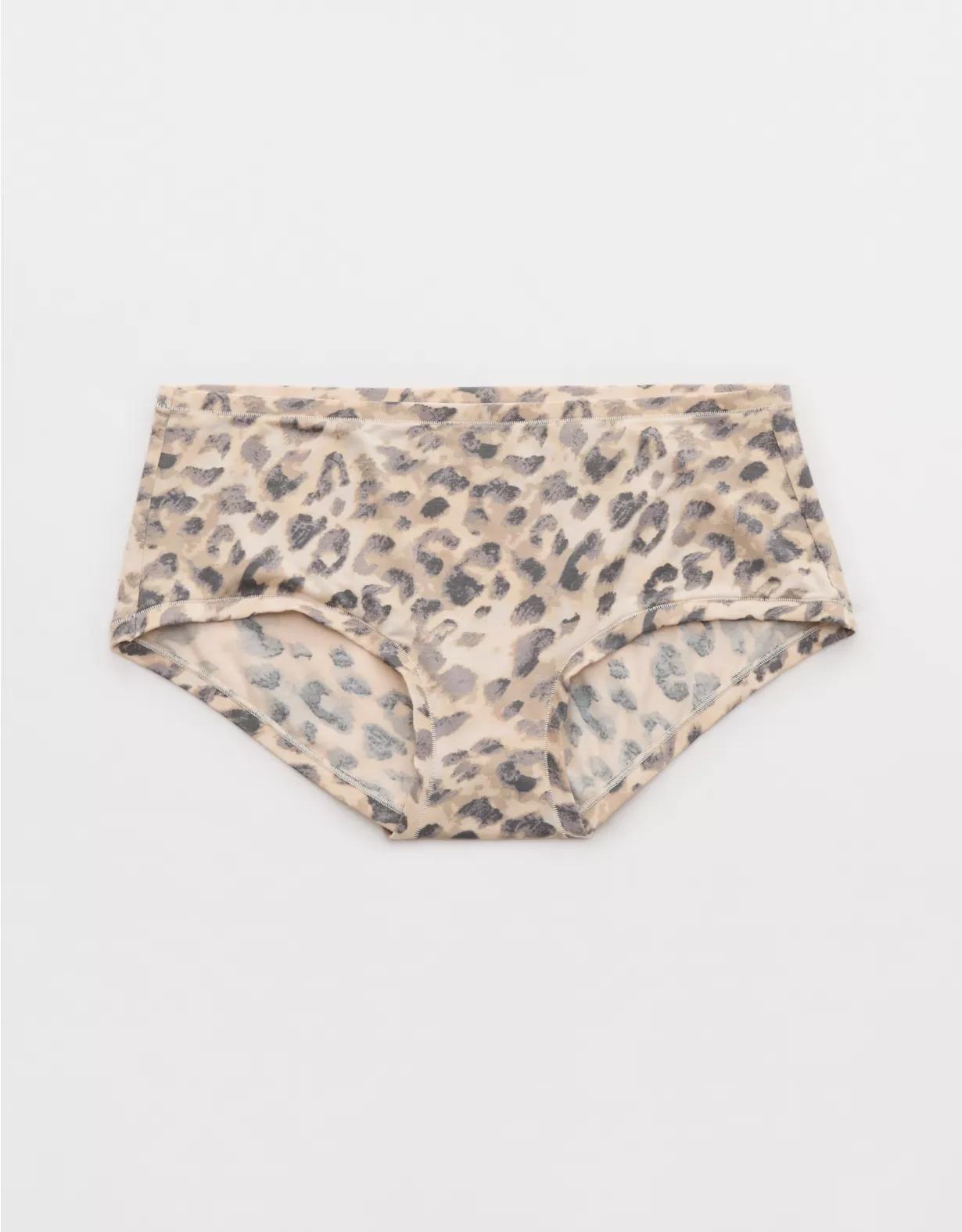 Aerie Superchill Modal Mid Rise Boybrief Underwear Cake Batter