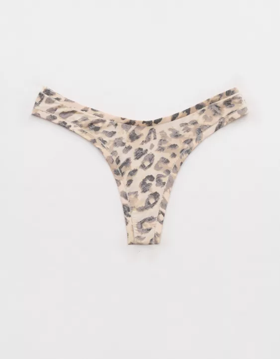 Aerie Superchill Modal Thong Underwear Cake Batter - Image 2