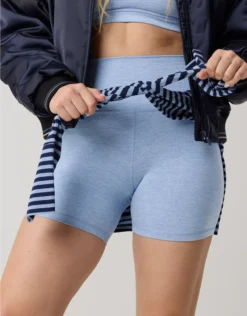 OFFLINE By Aerie The Hugger 5" Bike Short Monaco Blue