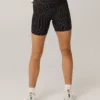 OFFLINE By Aerie Stripe Rib 5" Bike Short True Black