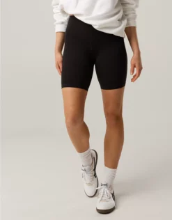 OFFLINE By Aerie Real Me XTRA 7" Bike Short True Black