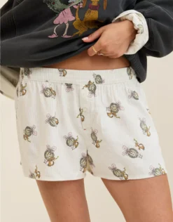 Aerie Flannel Girl Boxer Soft Muslin