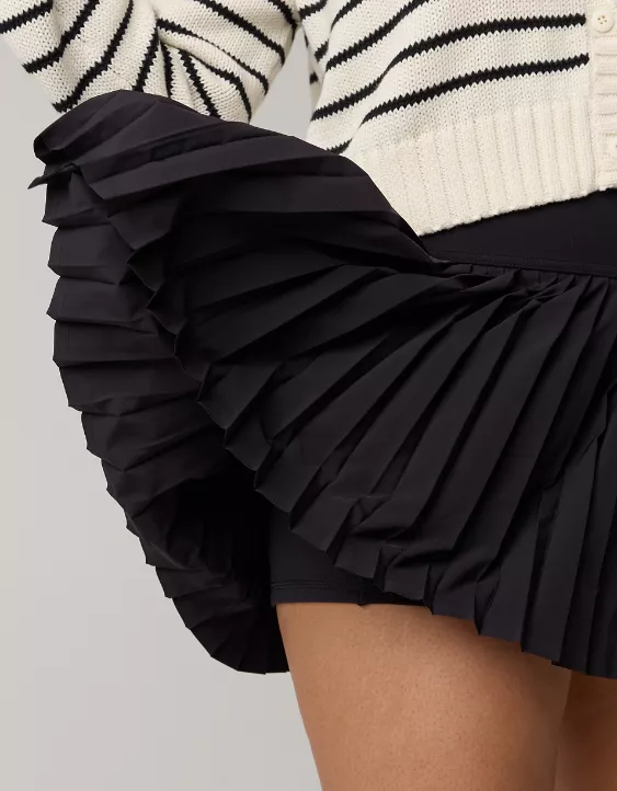 OFFLINE By Aerie All Aces Tennis Skort True Black - Image 3