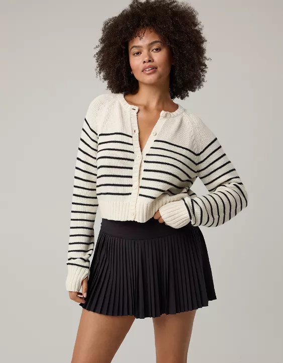 OFFLINE By Aerie All Aces Tennis Skort True Black - Image 4