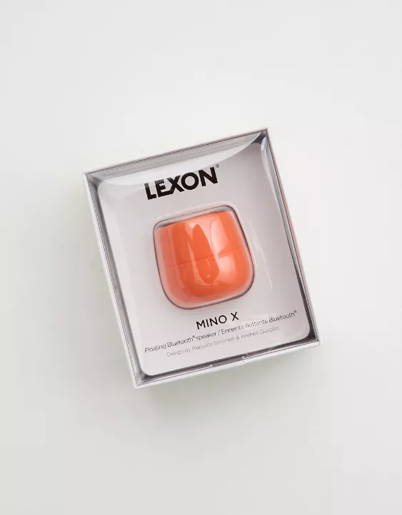 Lexon Mino X Floating Bluetooth® Speaker Orange - Image 2