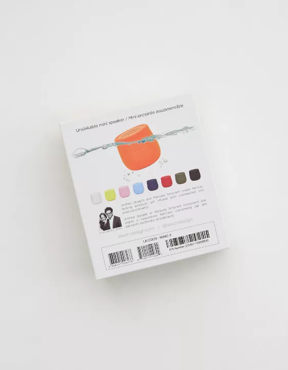 Lexon Mino X Floating Bluetooth® Speaker Orange - Image 3