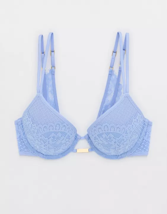 Aerie Show Off Plunge Push Up Lace Bra - Image 3