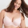 Aerie Sunnie Demi Push Up Bra Ballet Pink