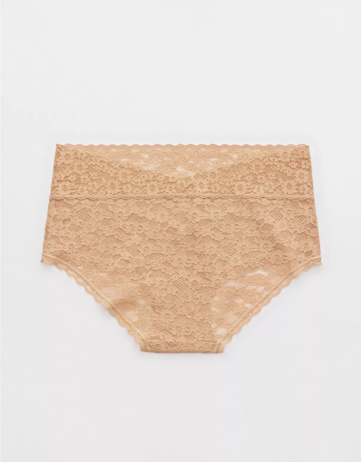 Aerie Show Off Vintage Lace Boybrief Underwear Beach Dune - Image 2