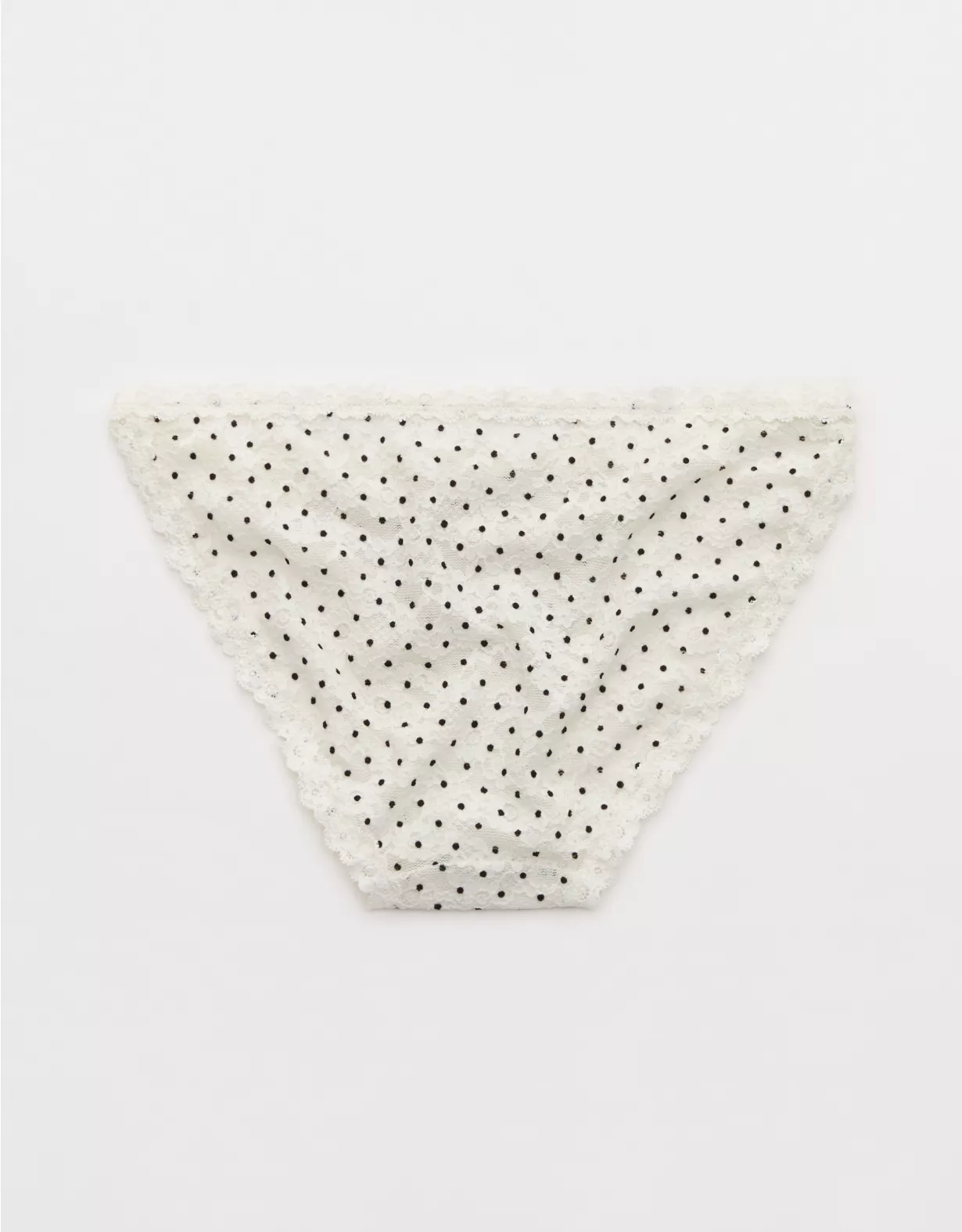 Aerie Show Off Vintage Lace String Bikini Underwear Soft Muslin - Image 2