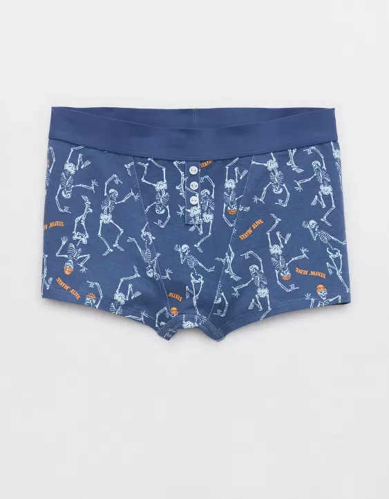 Aerie Superchill Cotton Elastic Halloween Boyshort Underwear - Image 3