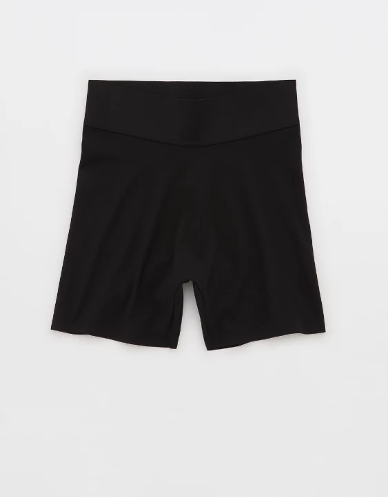Aerie SMOOTHEZ No Show Boyshort Underwear True Black - Image 2