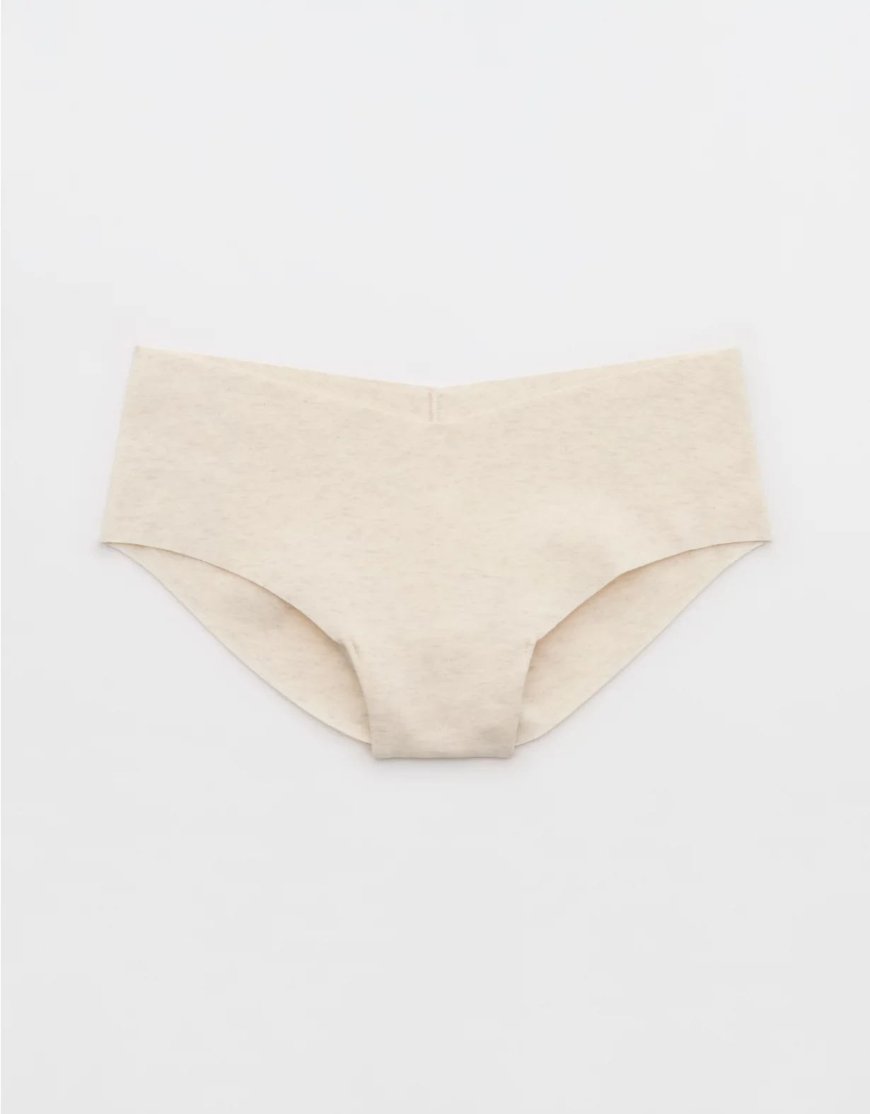 Aerie Superchill No Show Cotton Cheeky Underwear Heather Frost