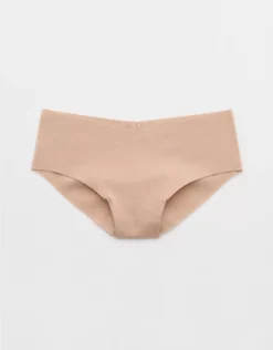 Aerie Superchill No Show Cotton Cheeky Underwear Sands