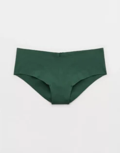 Aerie Superchill No Show Cotton Cheeky Underwear Rugged Green