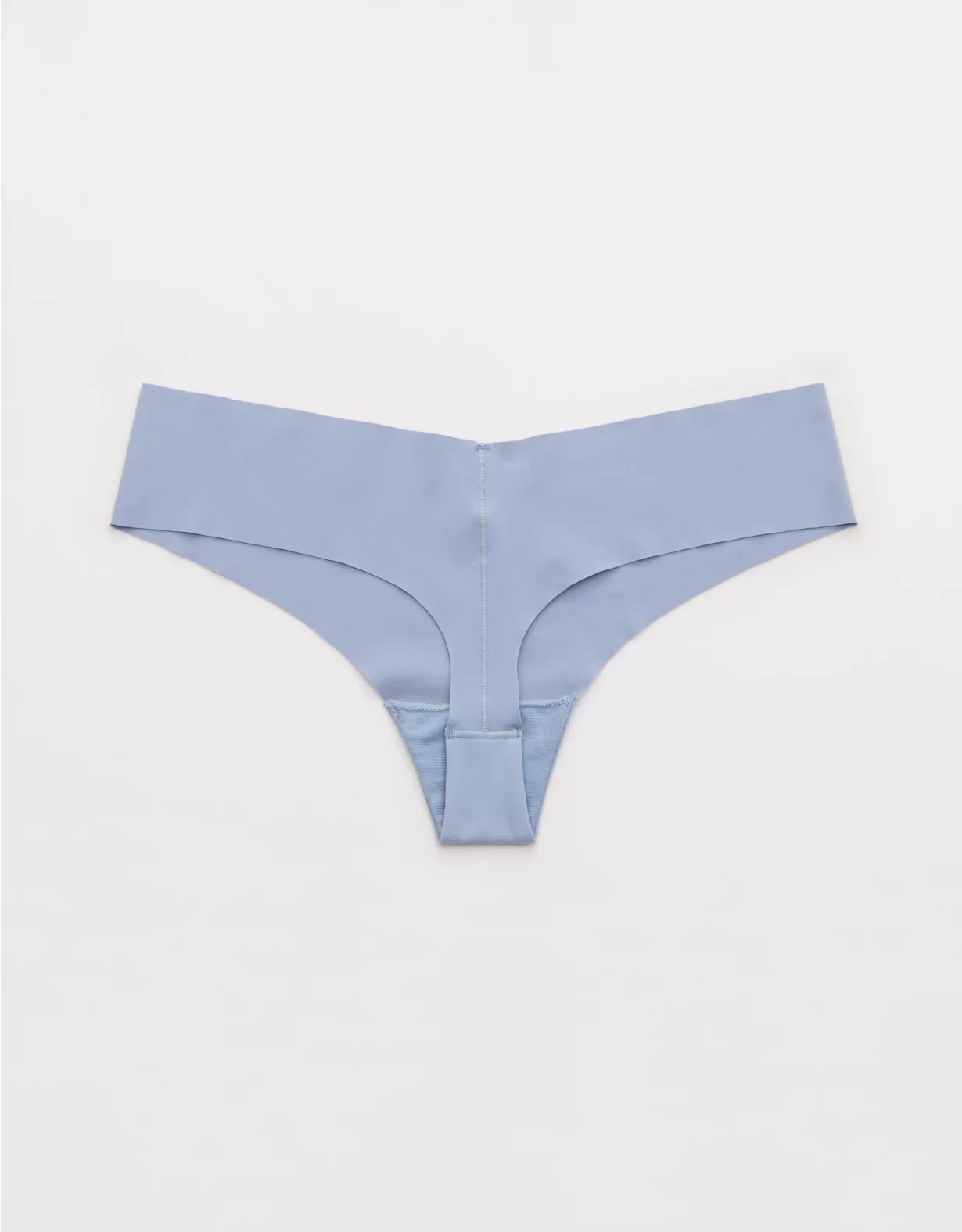 Aerie SMOOTHEZ No Show Thong Underwear Monaco Blue - Image 2