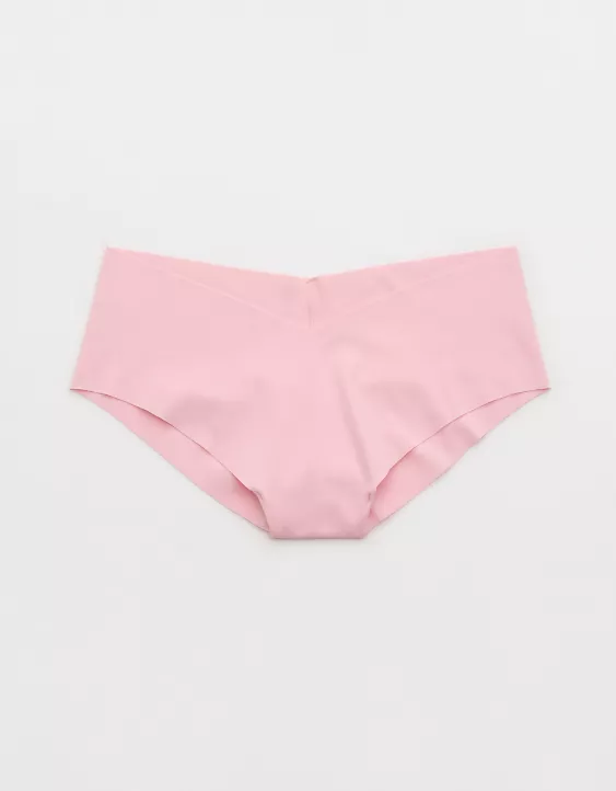 Aerie SMOOTHEZ No Show Cheeky Underwear Club Pink - Image 3